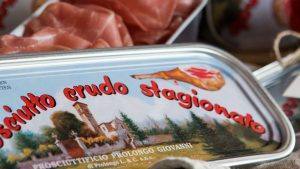 Scatola vintage Prosciutto Crudo San Daniele